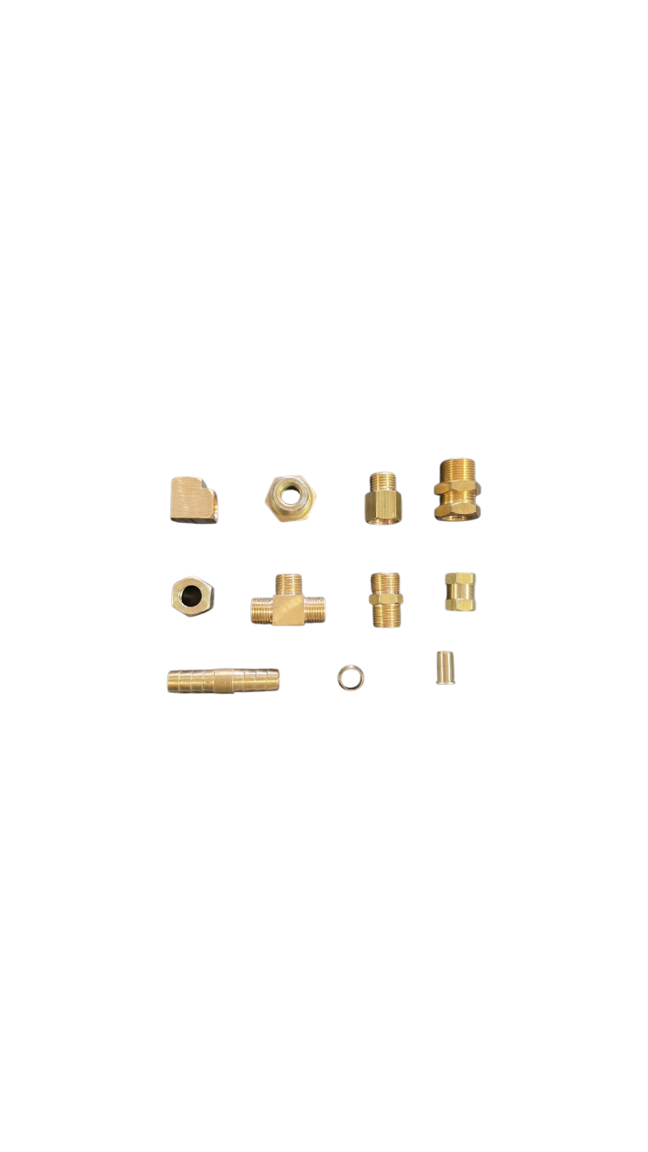 Conexiones de bronce y acoples