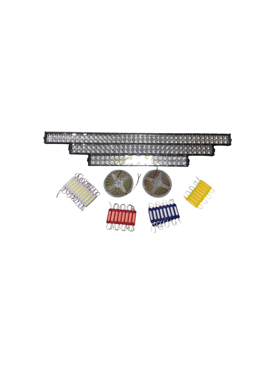 Faros, barras y tiras 24 y 12v