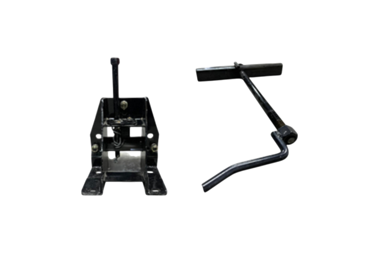 Porta auxilio malacate y soporte