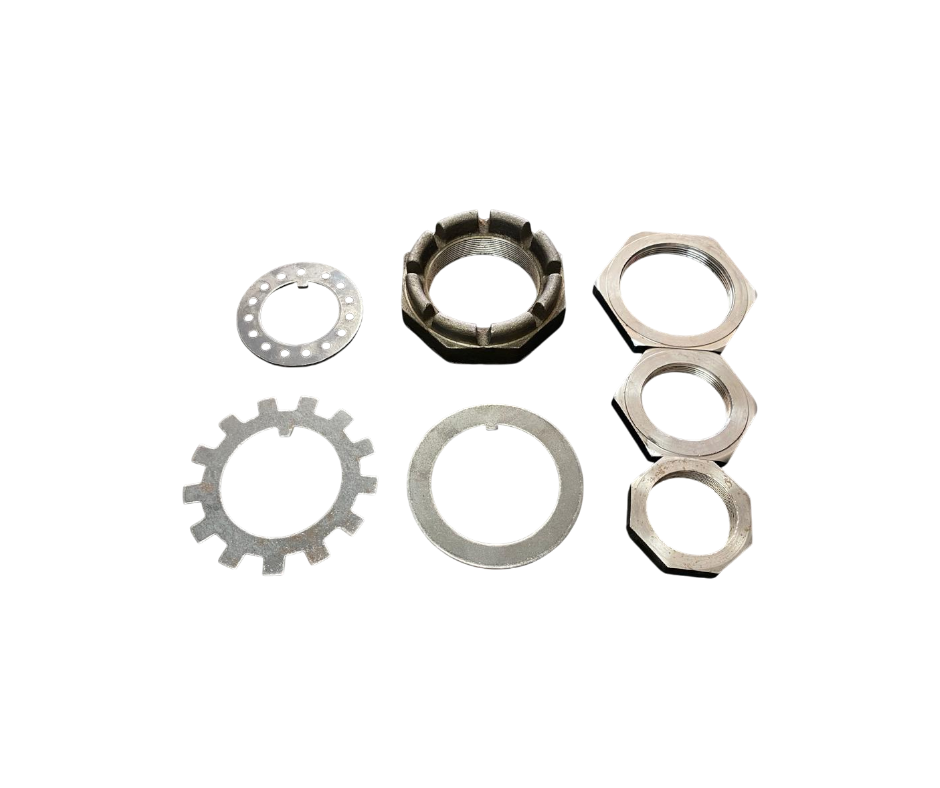 Tuercas y Arandelas punta eje